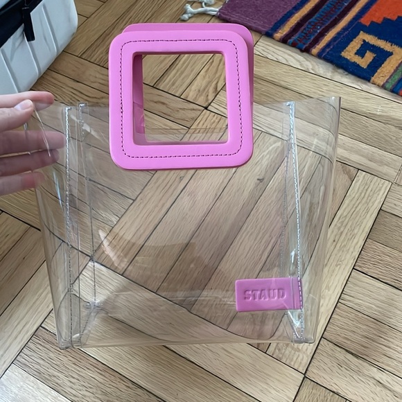 Staud Pink Shirley Bag - Picture 6 of 6